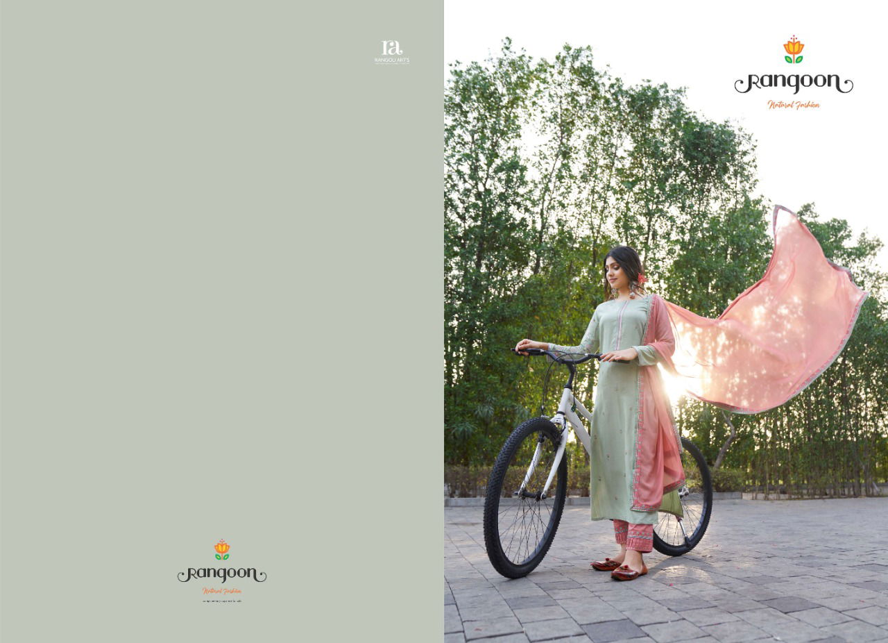 Rangoon Samantha Fancy Festive Wear Designer Heavy Silk Embroidered Suit Collection 